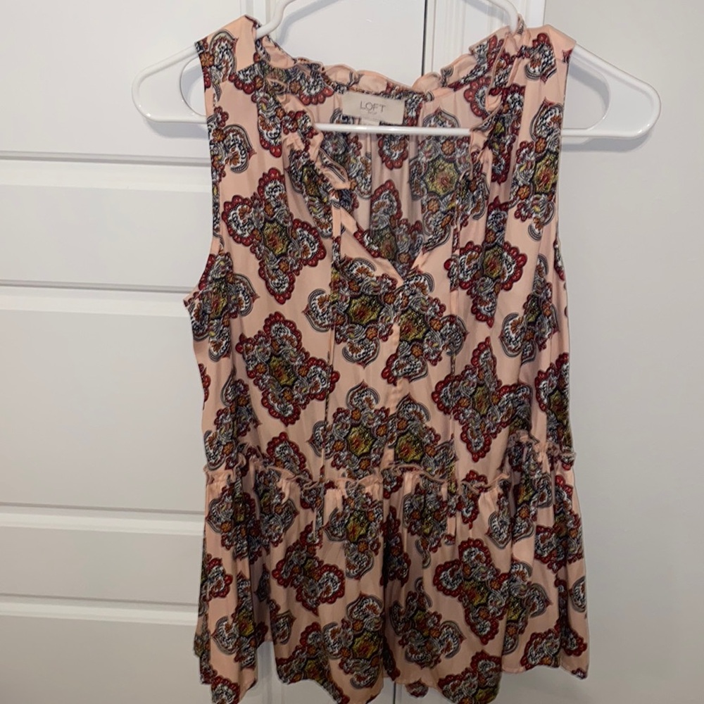 Loft Floral Top